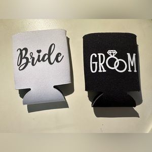 NWOT Bride and Groom Standard Koozie